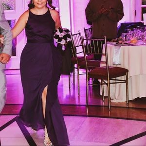 Purple Bridesmaid Dress